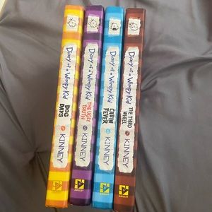 Book - Diary of a Wimpy Kid Books 4, 5, 6, and 7!